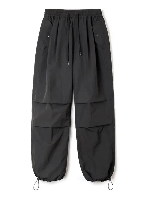 Tasran two-tuck pocket parachute pants_black - INDUST - BALAAN 7