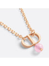 Petite CD Necklace Pink Resin Pearl N1390PTCPL D67P - DIOR - BALAAN 2