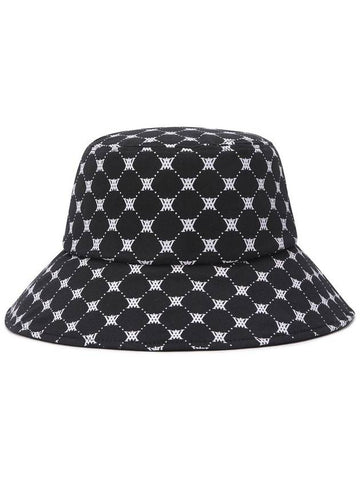 Official UNI MONOGRAM PATTERN BUCKETHAT BK - ANEWGOLF - BALAAN 2