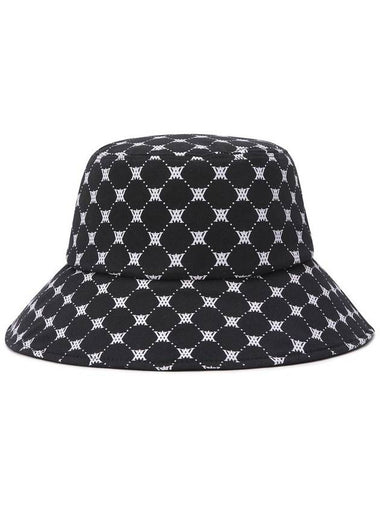 Official UNI MONOGRAM PATTERN BUCKETHAT BK - ANEWGOLF - BALAAN 2