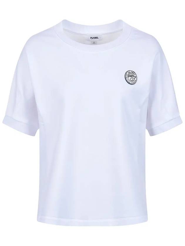 Loose fit wappen short sleeve t-shirt MW3ME190SBL - P_LABEL - BALAAN 6