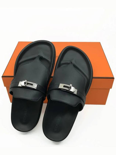 Empire Sandals Noir - HERMES - BALAAN 2