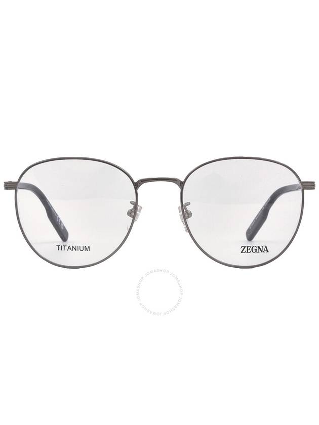 Ermenegildo Zegna Demo Round Men's Eyeglasses EZ5252-H 008 52 - ERMENEGILDO ZEGNA - BALAAN 1