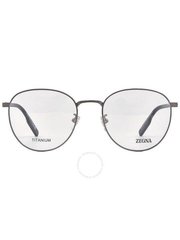 Ermenegildo Zegna Demo Round Men's Eyeglasses EZ5252-H 008 52 - ERMENEGILDO ZEGNA - BALAAN 1