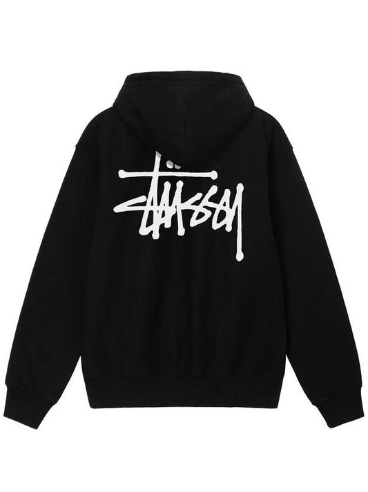 Basic Pigment Dyed Hood Black 1924879 - STUSSY - BALAAN 1