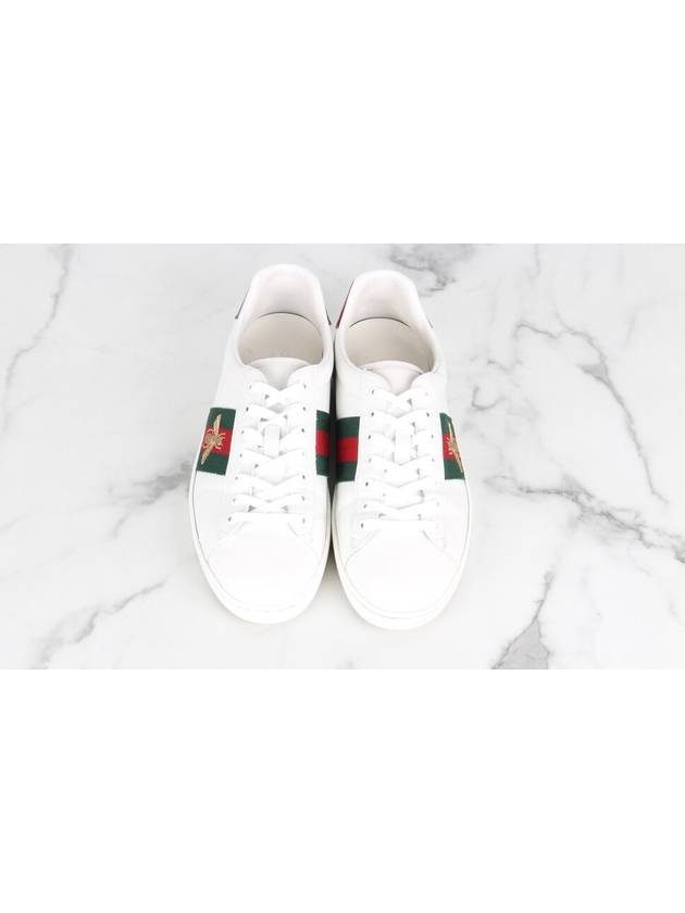 Bee embroidery ace sneakers 9 5 285 - GUCCI - BALAAN 8