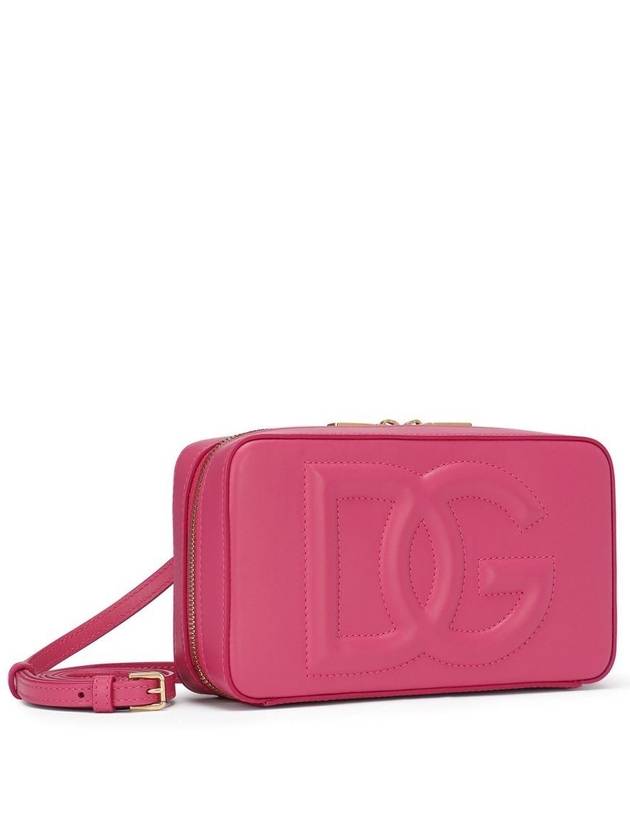 logo leather cross bag pink - DOLCE&GABBANA - BALAAN 5