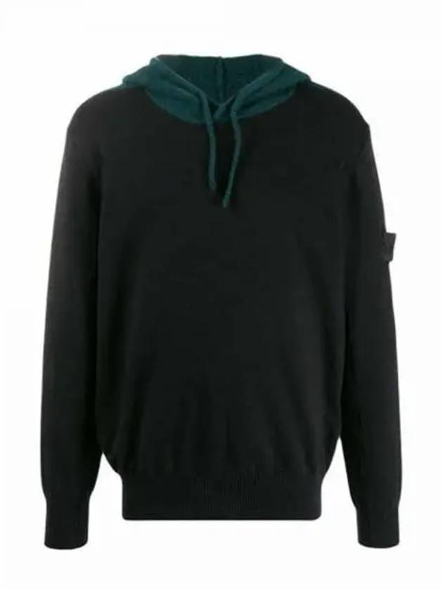 11Th Anniversary Wapen Shadow Hoodie Black - STONE ISLAND - BALAAN 2