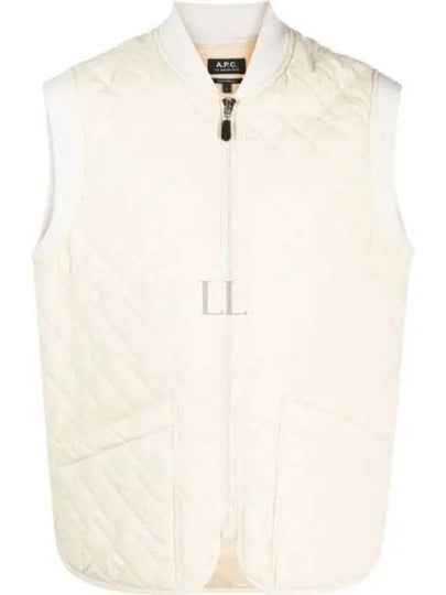 Quilted Vest Ivory - A.P.C. - BALAAN 2