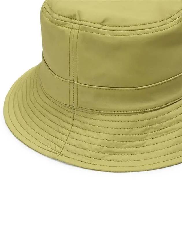 Logo Applique Bucket Hat Green - GANNI - BALAAN 6