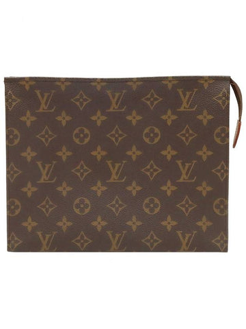 Monogram Canvas Pochette Toilet Pouch 26 M47542 - LOUIS VUITTON - BALAAN 1