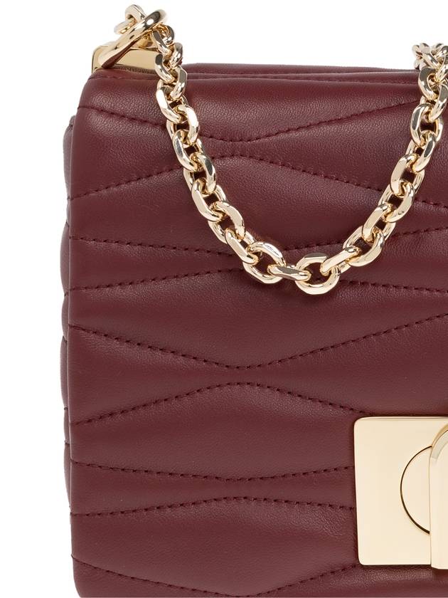 Furla 1927 Small Shoulder Bag, Women's, Burgundy - FURLA - BALAAN 6