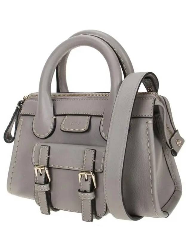 Edith Mini Shoulder Tote Bag Grey - CHLOE - BALAAN 3