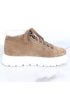 Triangle logo suede boot sneakers 36 5 235 - PRADA - BALAAN 7