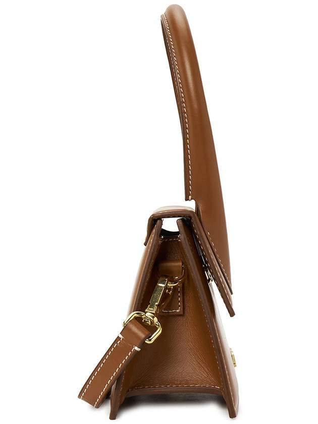 Le Chiquito Moyen Signature Tote Bag Light Brown - JACQUEMUS - BALAAN 4