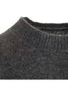 Signature Stitch Crew Neck Wool Alpaca Knit Top Grey - MAISON MARGIELA - BALAAN 4