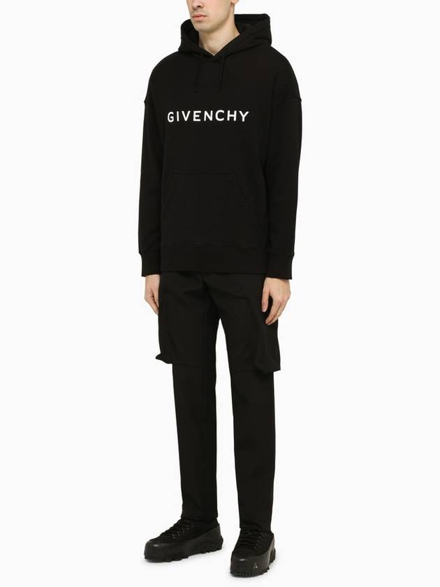 Archetype Cotton Hoodie Black - GIVENCHY - BALAAN 5