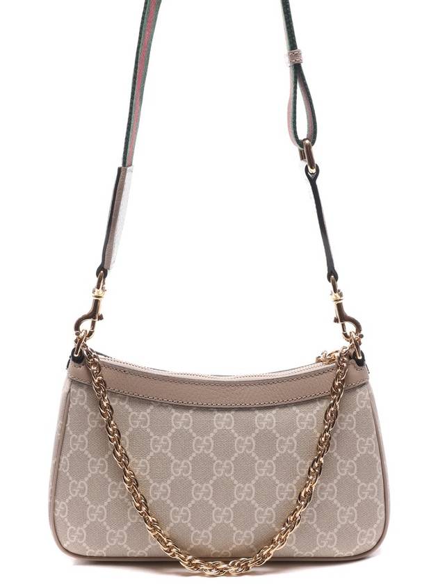 Women's Ophidia Chain Shoulder Bag Beige - GUCCI - BALAAN 5