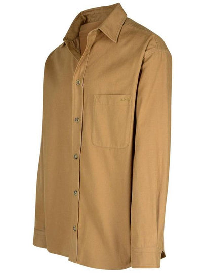 A.P.C. 'Emilien' Beige Cotton Shirt - A.P.C. - BALAAN 2