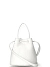 Mini TB Bucket Bag White - BURBERRY - BALAAN 4