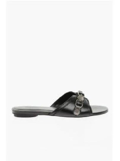 Cagole Flat Slipper Black - BALENCIAGA - BALAAN 2