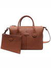 24 ss Brown Leather DI Tote Bag Bag XBWDBSA0200WSSS410 B0480984563 - TOD'S - BALAAN.