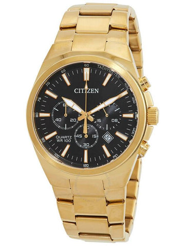 Citizen Chronograph Quartz Black Dial Men's Watch AN8173-51E - CITIZEN - BALAAN 1