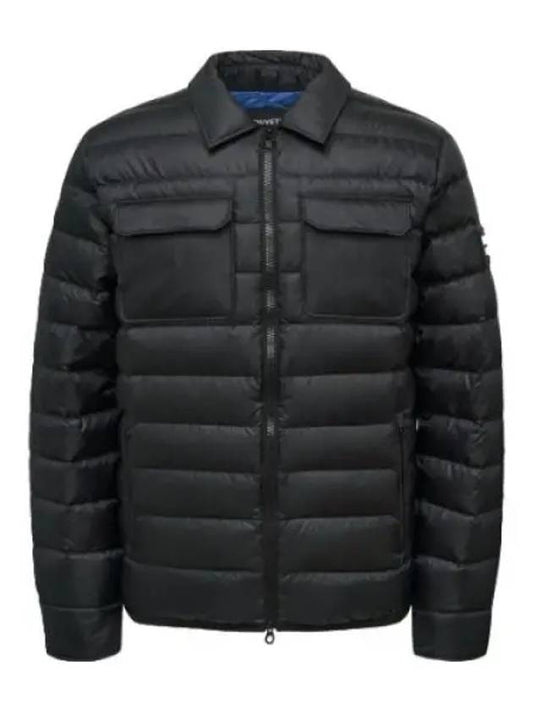 Boscetti black men s outerwear padding - DUVETICA - BALAAN 1