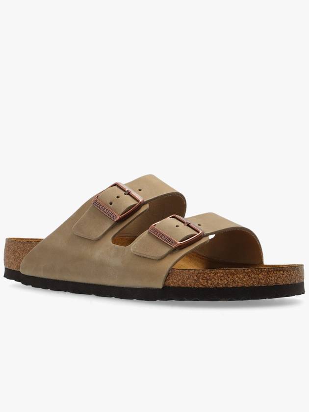 Birkenstock ‘Arizona BS’ Slides, Men's, Beige - BIRKENSTOCK - BALAAN 4