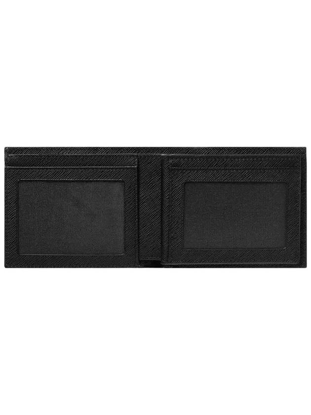 Sartorial 2 View Pocket 6CC Half Wallet Black - MONTBLANC - BALAAN 6