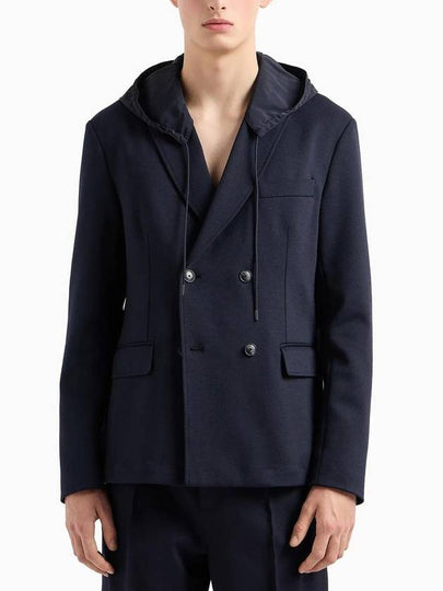 Emporio Armani Jackets Blue - EMPORIO ARMANI - BALAAN 2