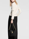 Lock And Walk Shoulder Bag Black - LOUIS VUITTON - BALAAN 8