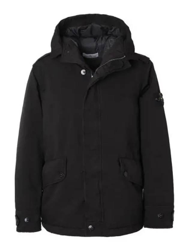 David-TC Down Short Parka Black - STONE ISLAND - BALAAN 2