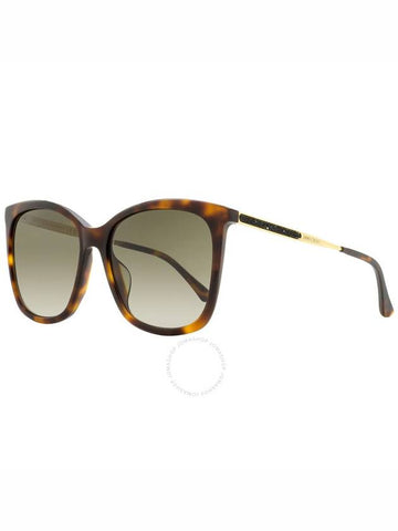 Jimmy Choo Brown Gradient Butterfly Ladies Sunglasses NEREA/G/S 005L/HA 57 - JIMMY CHOO - BALAAN 1