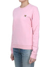 Fox Head Patch Regular Sweatshirt Pink - MAISON KITSUNE - BALAAN 4