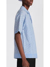 Dior Oblique Polo Shirt Blue Cotton Jacquard - DIOR - BALAAN 3