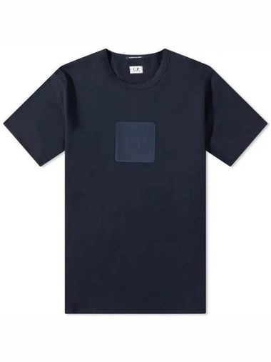 Men's Metropolis Pocket Jersey Short Sleeve T-Shirt Total Eclipse - CP COMPANY - BALAAN 1