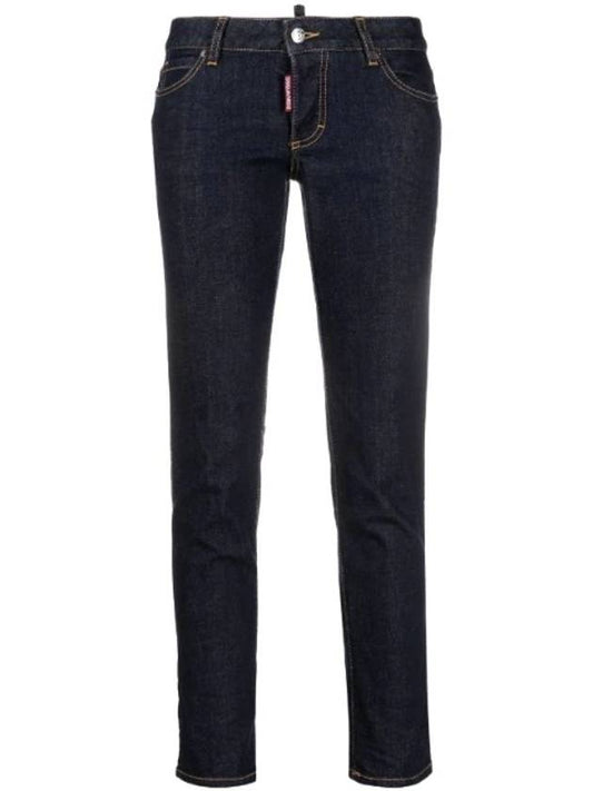 Crop Slim Fit Jeans S80LA0042S30595 - DSQUARED2 - BALAAN 1