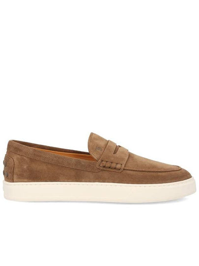 Suede Loafers Brown - TOD'S - BALAAN 2