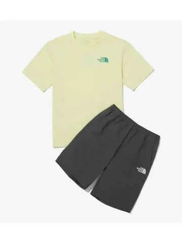 The North Face KIDS Camp Round Crew Set NT7UQ15T LEM - THE NORTH FACE - BALAAN 1