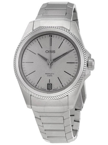 Oris ProPilot X Automatic Grey Dial Men's Watch 01 400 7778 7153-07 7 20 01TLC - ORIS - BALAAN 1