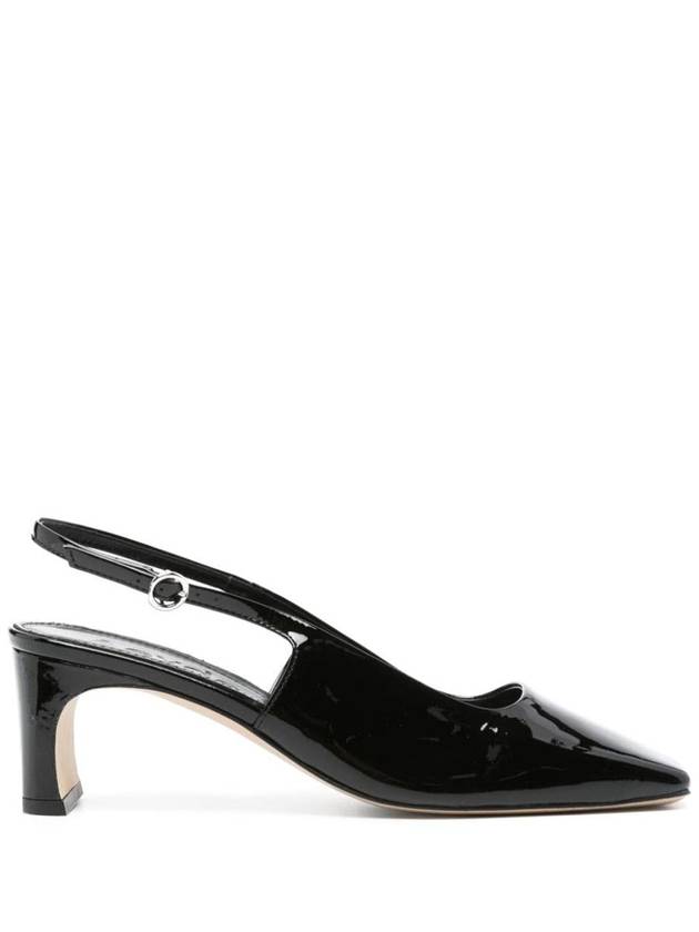 Aeyde Eliza Patent Calf Leather Black Shoes - AEYDE - BALAAN 1