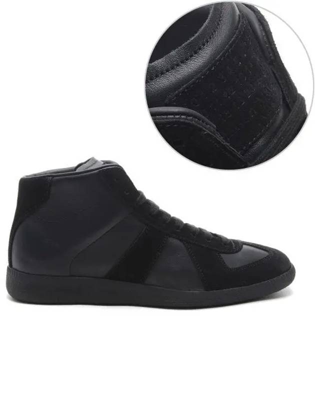 German Army High Top Sneakers Black - MAISON MARGIELA - BALAAN 2