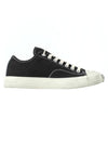 Canvas Low Top Sneakers Black - ACNE STUDIOS - BALAAN 1