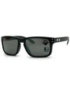 Eyewear Holbrook Frame Prizm Sapphire Polarized Lenses Low Bridge Fit Sunglasses Black - OAKLEY - BALAAN 1