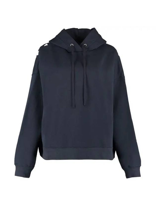 SIDA Lettering Print Hooded Top - MAISON MARGIELA - BALAAN.