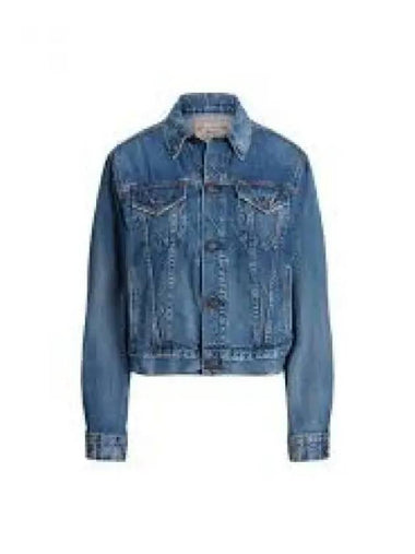 W denim trucker jacket blue 1220377 - POLO RALPH LAUREN - BALAAN 1