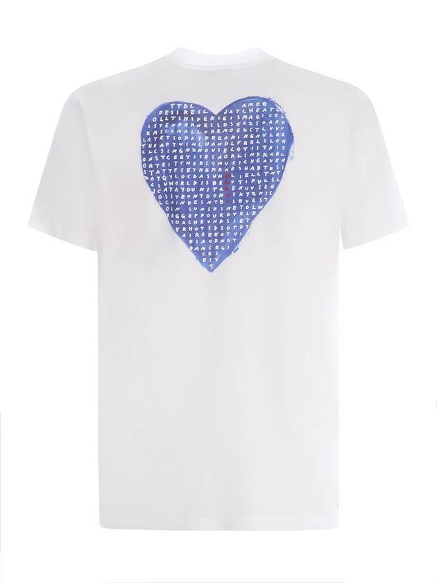 23 fw White Cotton WORDSEARCH Print T-Shirt HUMU0198PGUSCV37H1W01 B0480462920 - MARNI - BALAAN 4