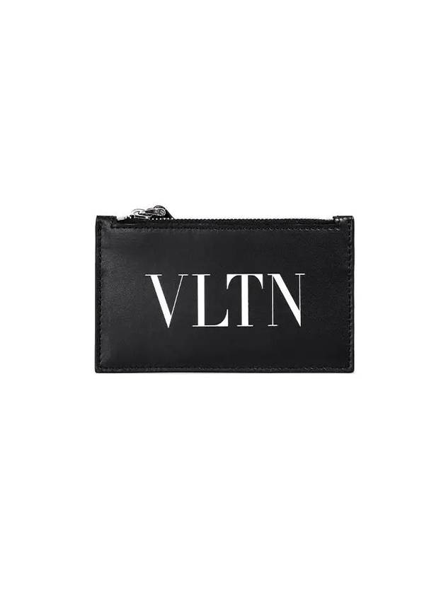 Valentino 2Y2P0540 LVN 0NI P0540 VLTN zipper card wallet - RED VALENTINO - BALAAN 1