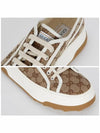 GG Canvas Low-Top Sneakers Beige Ebony - GUCCI - BALAAN 6